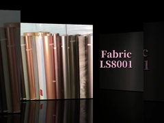 미니멀리스트 현대적인 인테리어 장식 OusheTv 배경 패브릭 질감 대나무 숯 나무 베니어판