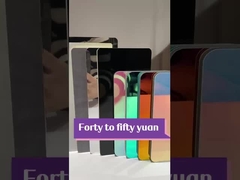 도매 가격 거울 벽장 장식 벽 패널 PET 대나무 나무 섬유 나무 장판