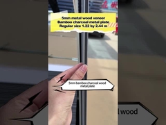 PVC 장식 대나무 석탄 목재 금속 벽판 고밀도 내부 벽판