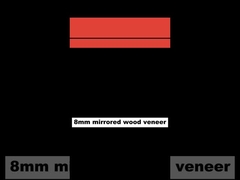 거울 벽 패널 PVC 대나무 석탄 벽 패널 수분 방지