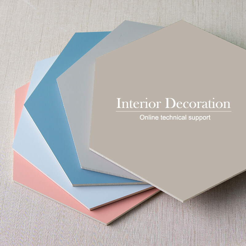 환경 친화적이고 향기가 없는 피부 감촉 PVC 벽판지을 공장 직접 판매