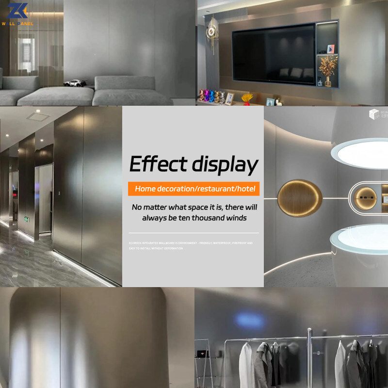 금속 목재는 단단한 방수 난연제 장식적 PVC 벽판지를 베니아를 붙입니다