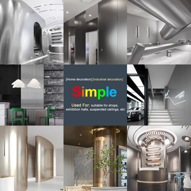 인테리어 장식 금속 목재 장단 벽판 환경 친화적 대나무 석탄 목재 장단