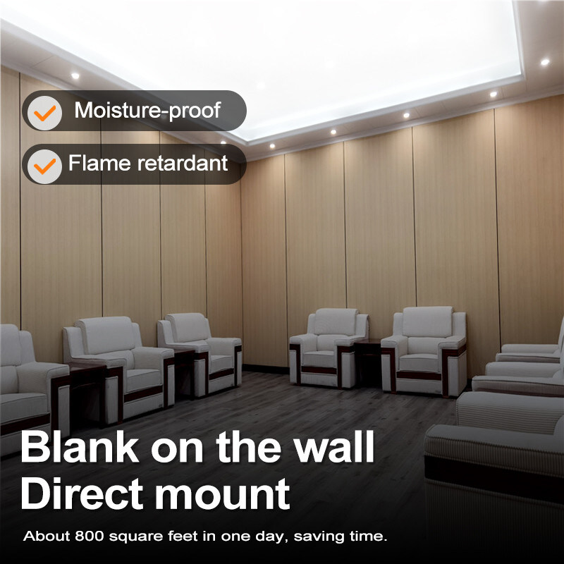 나무 곡물 PVC 벽판 5mm 유연한 대나무 석탄 장식 벽판