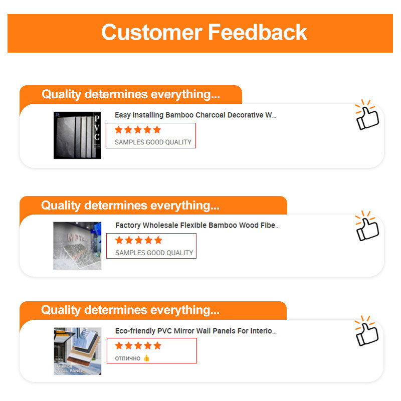 나무 곡물 PVC 벽판 5mm 유연한 대나무 석탄 장식 벽판