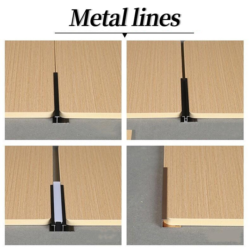 실내 장식적 PVC 벽판지 실내 대나무 숯 나무 무늬 벽판지