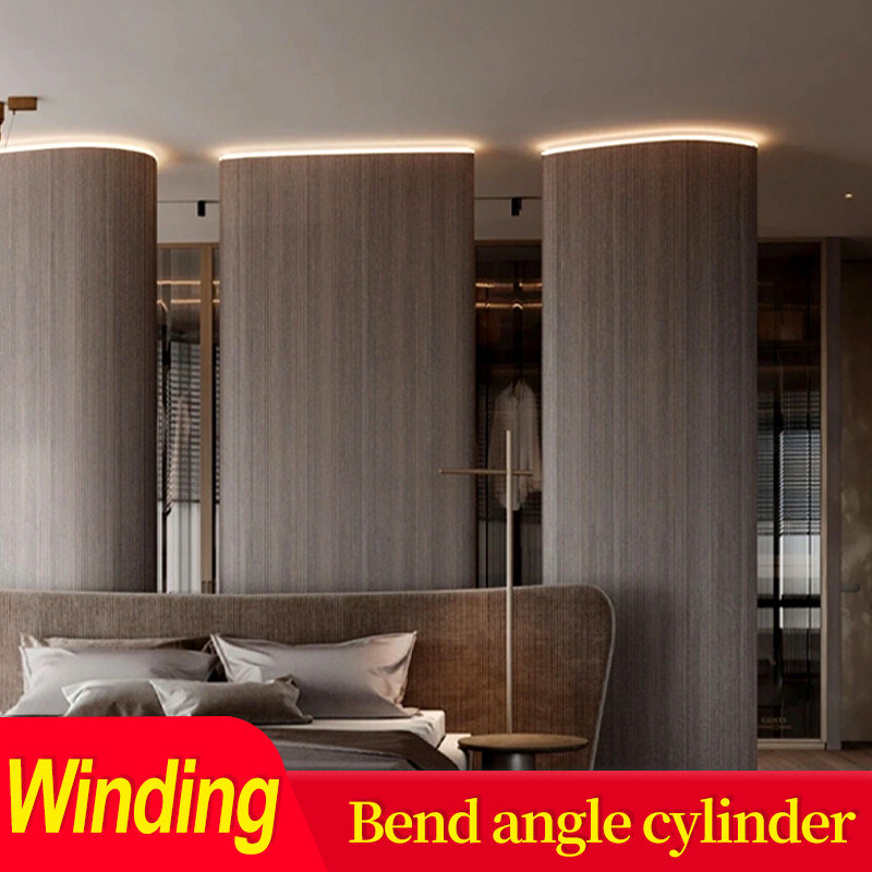 실내 장식적 PVC 벽판지 실내 대나무 숯 나무 무늬 벽판지