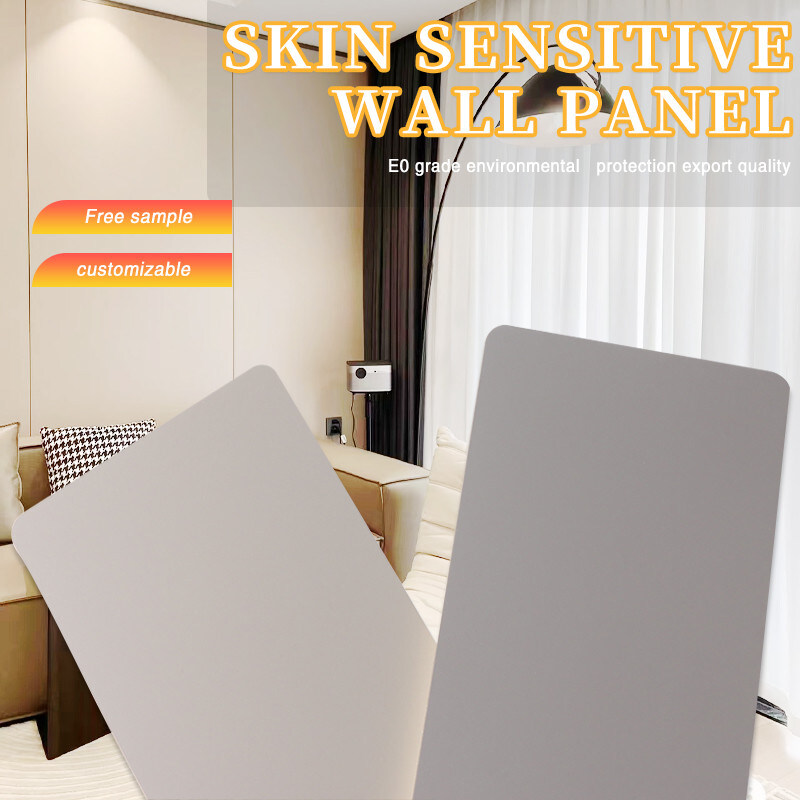 뜨거운 판매 고품질 제품 내화성 피부 느낌 대나무 숯 보드