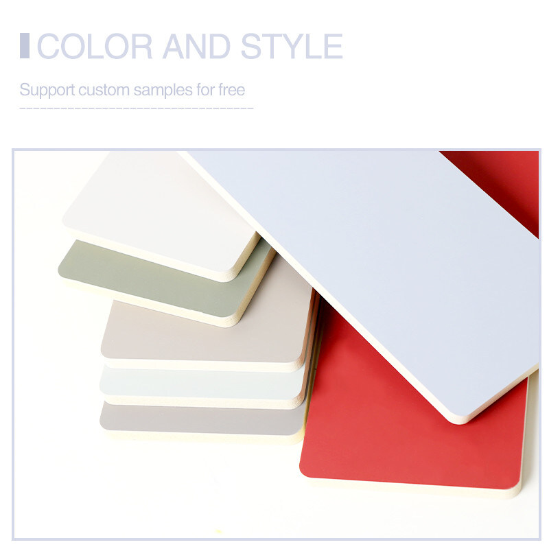 뜨거운 판매 고품질 제품 내화성 피부 느낌 대나무 숯 보드