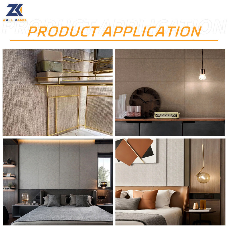 뜨거운 제품 실내 장식 방수 대나무 목탄 직물 벽면