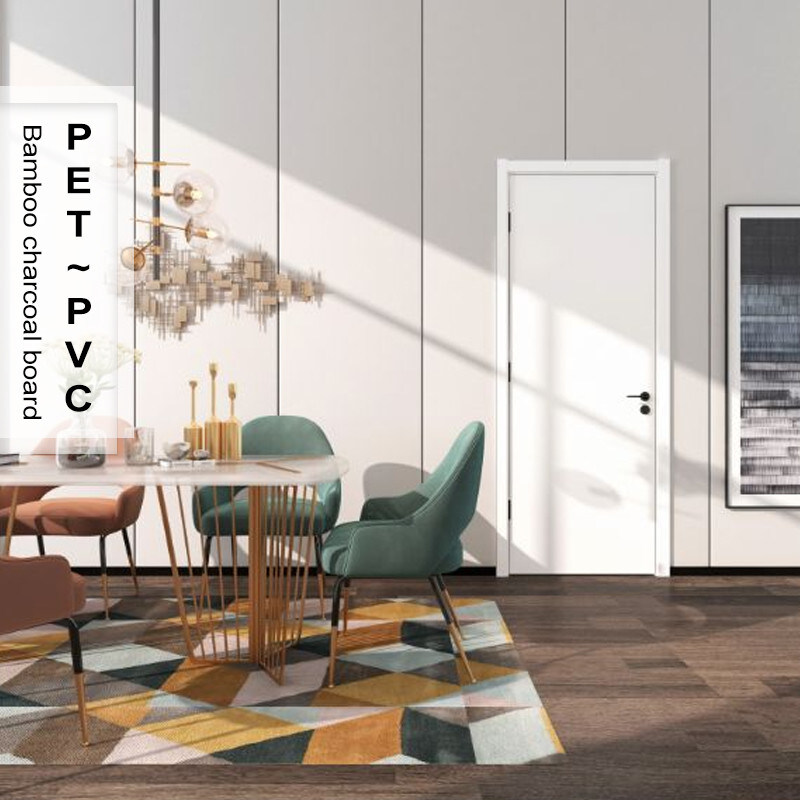 현대 고 광택 대리석 잎 패널 고급 벽 장식 대나무 결정판