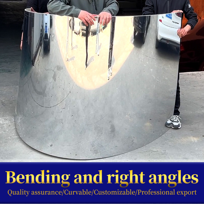 호텔 빛 호화 애완 장식적 대나무 숯 목재 베니어 거울 벽 패널