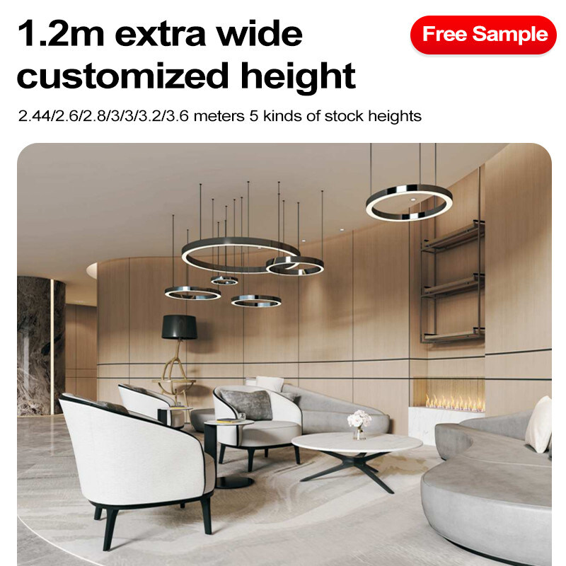 습기 방지 대나무 석탄 벽판 현대 가벼운 고급 장식용 나무 잎