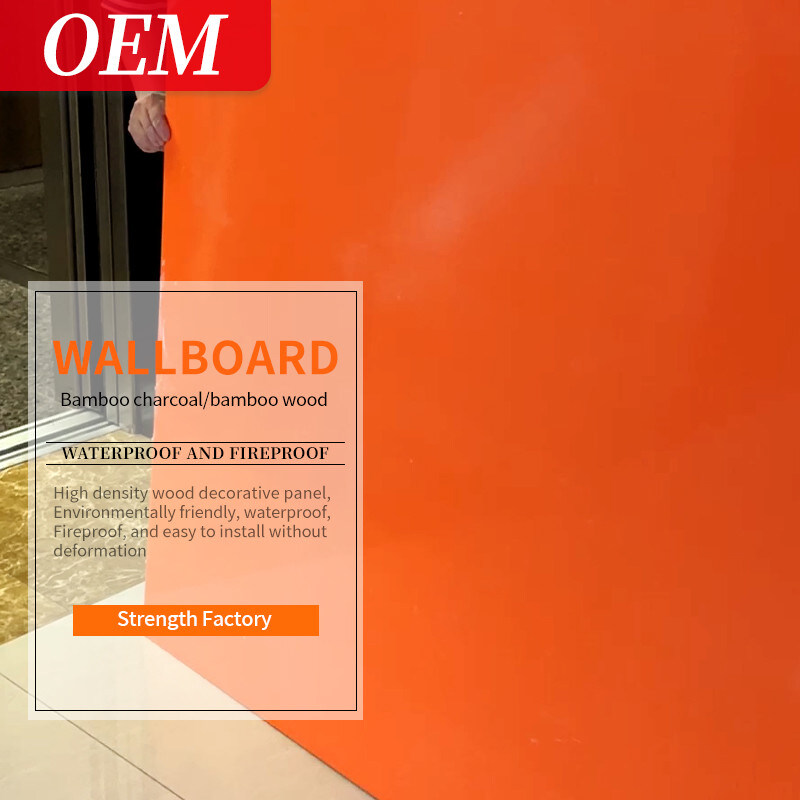 베너를 느끼는 길이 2.44m 2.6m 2.8m 대나무 숯 나무 외피는 접착제를 표현합니다