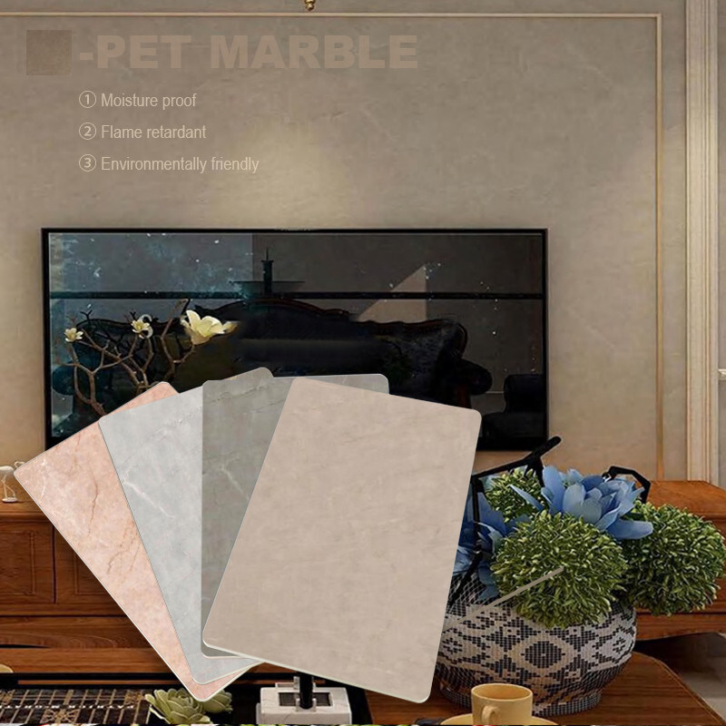 방수 pvc 목재 잎 대나무 석탄 벽판 내부 장식