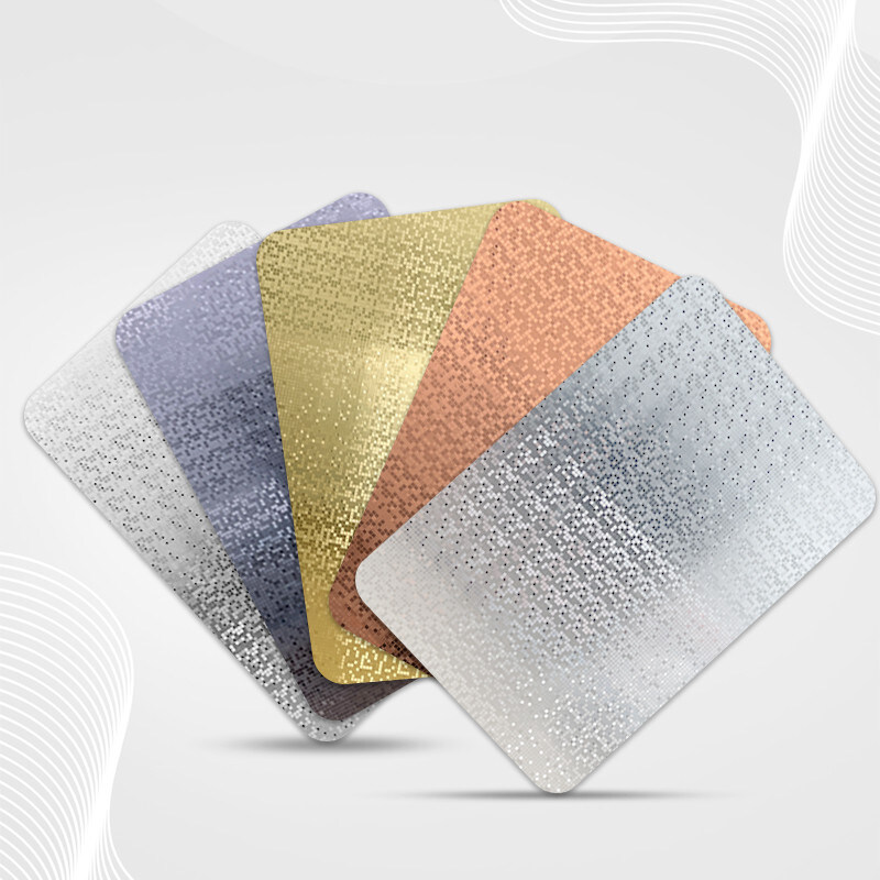 가정용 벽 장식 대나무 석탄 보드 수분 방지 PET 금속 모자이크 벽 패널