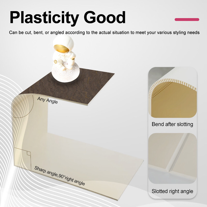 벽용 인테리어 장식 패널 방수 목재 곡물 대나무 석탄 벽판