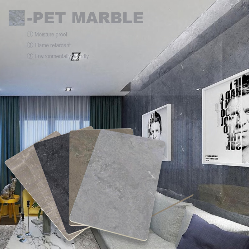 B급 화재 등급 현대 가벼운 럭셔리 장식용 목탄 벽판