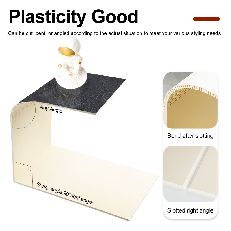 B급 화재 등급 현대 가벼운 럭셔리 장식용 목탄 벽판