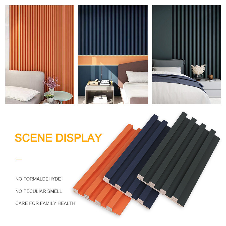 공장 실내 장식 WPC 합성 PVC 벽면 WPC 실내 벽면