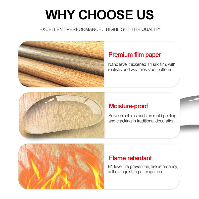 PVC 장식 대나무 석탄 목재 금속 벽판 고밀도 내부 벽판