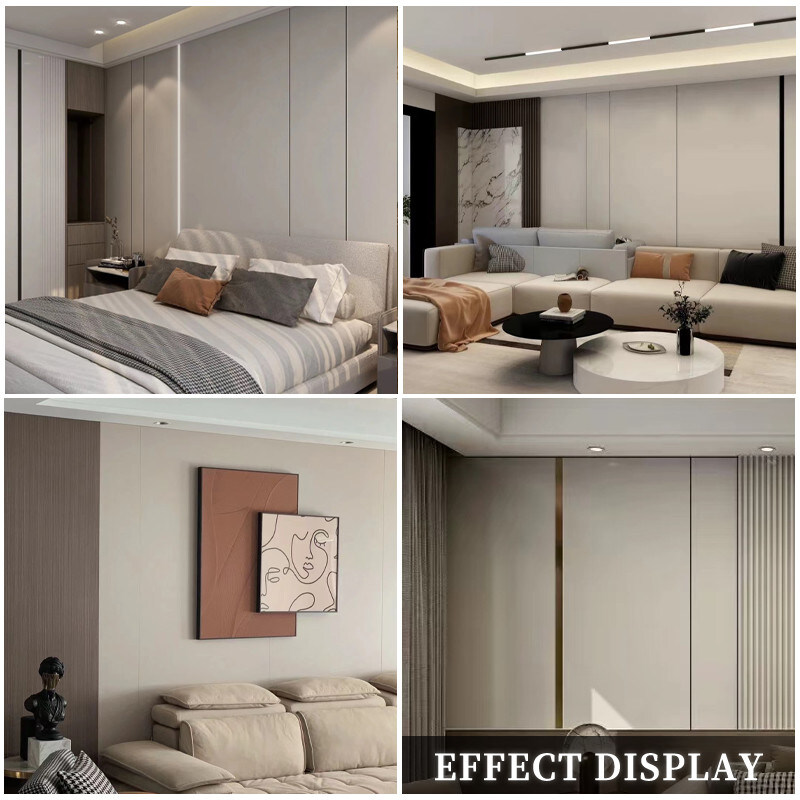 폭 1.22m PVC 외피는 장식적 내부 설계 벽체 절연 패널을 느낍니다