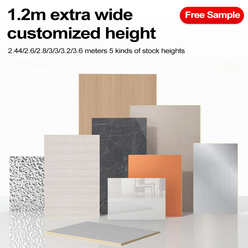 현대적인 매력적인 5MM 고 광택 벽 화강판 내부 PVC 화강판