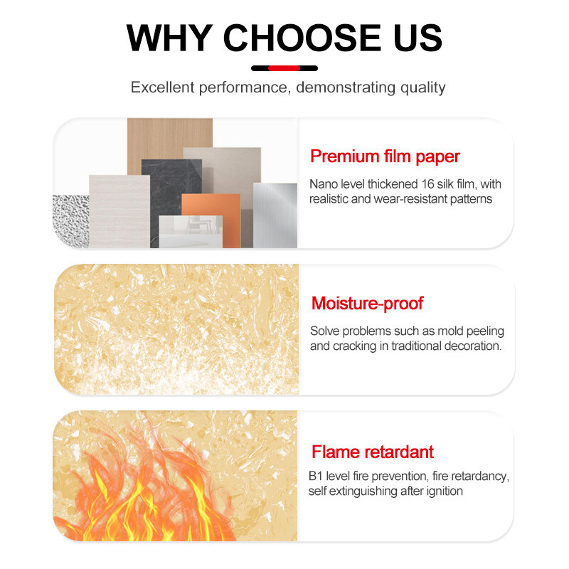 현대적인 매력적인 5MM 고 광택 벽 화강판 내부 PVC 화강판