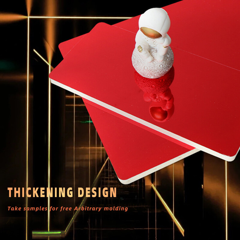 실내 벽면 장식물 PVC 거울 대 섬유 월 보드 2.44m 2.6m 2.8m