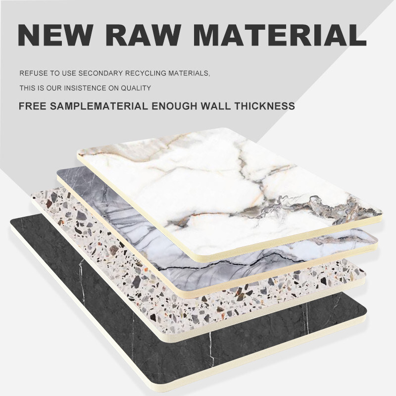 PET 대리석 잎 수분 방지 대나무 석탄 목재 장판 PVC 장식 벽