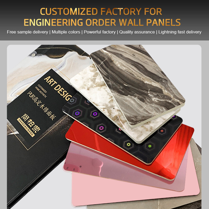 장식 벽 패널 대나무 목탄 나무 섬유판 신제품 대나무 결정판