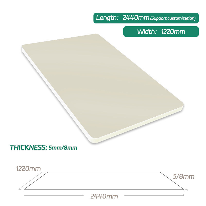 목재 베니어를 느끼는 8 Mm 인테리어 장식 죽재 섬유 벽판지 방화 외피