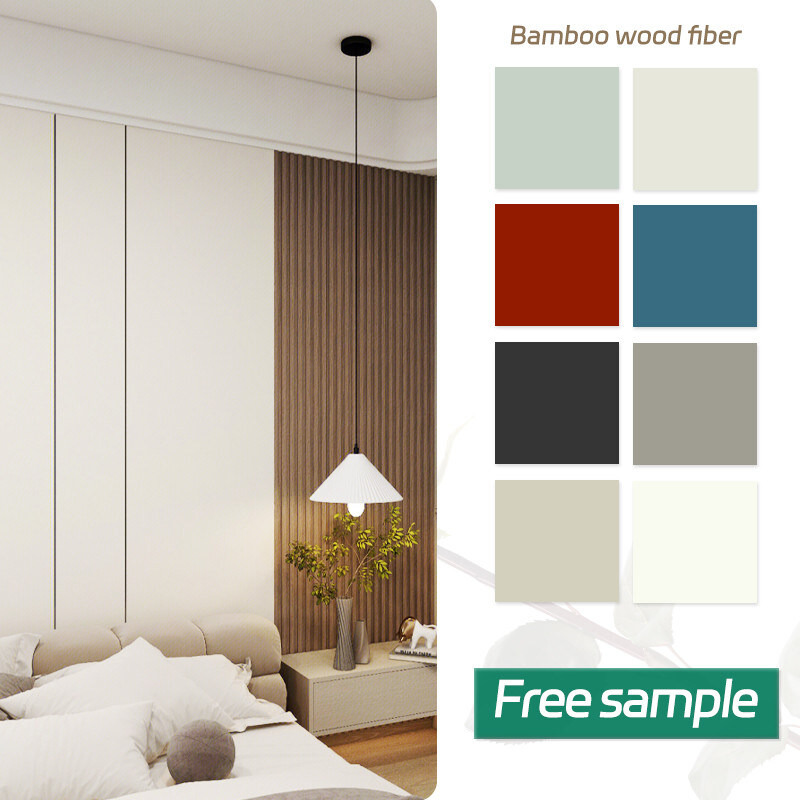 목재 베니어를 느끼는 8 Mm 인테리어 장식 죽재 섬유 벽판지 방화 외피