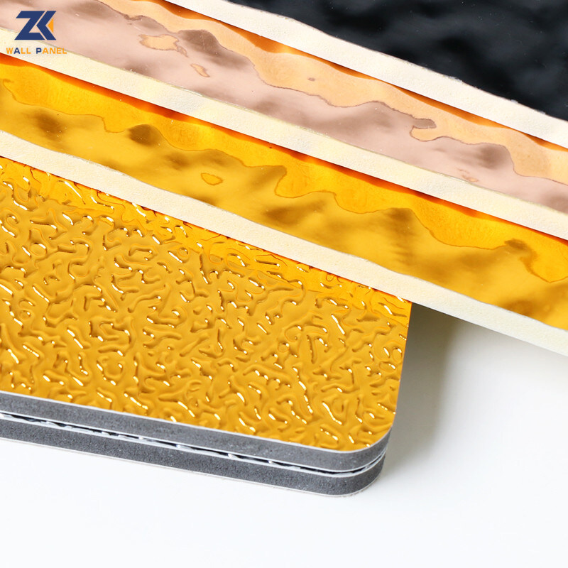 물 잔물결 물결모양 벽 패널 로비 전면 내부 데코러티브 벽 패널