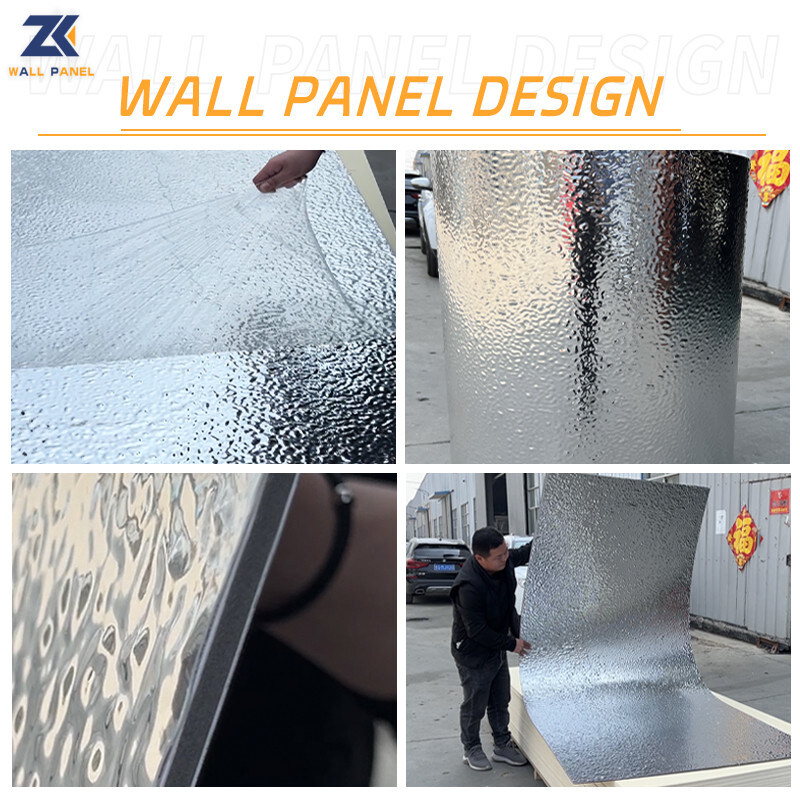 물 잔물결 물결모양 벽 패널 로비 전면 내부 데코러티브 벽 패널