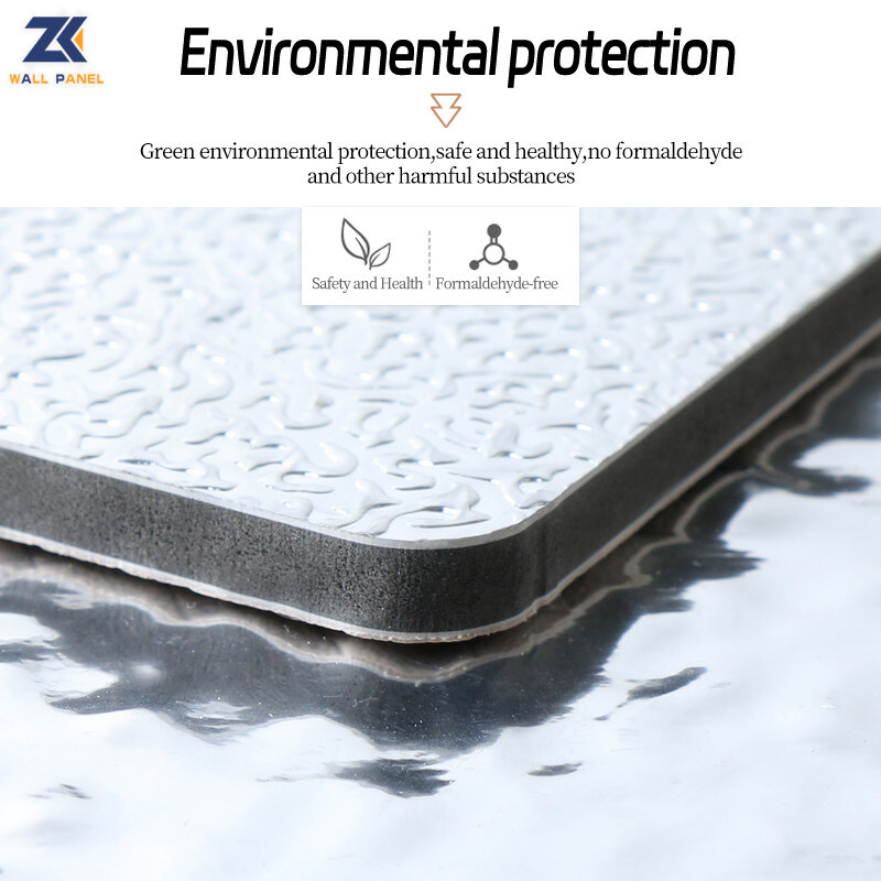 물 잔물결 물결모양 벽 패널 로비 전면 내부 데코러티브 벽 패널