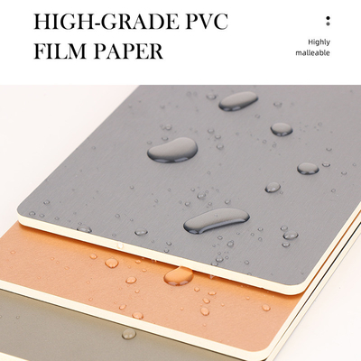 방습인 PVC 장식적 금속 대나무 숯 섬유 보드 패널